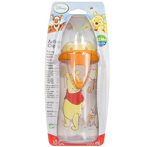 NUK Disney Winnie the Pooh Silicone Spout Active Cup, 10-Ounce