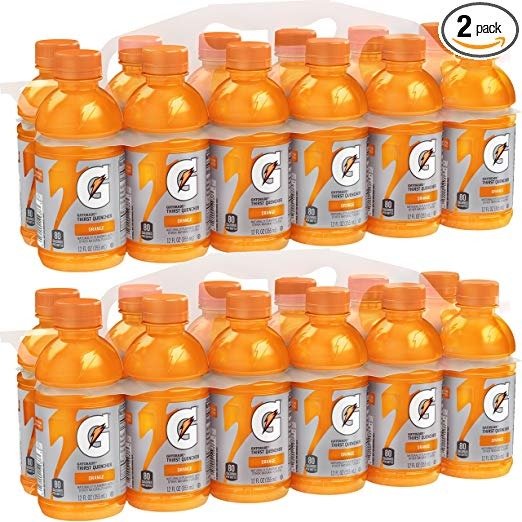 Thirst Quencher, Orange, 12 Ounce Bottles (Pack of 24)