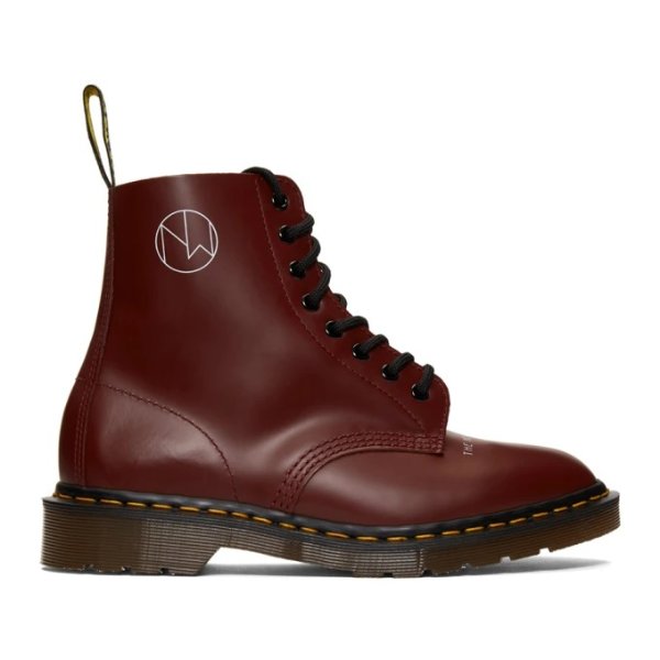 - Red Dr. Martens Edition 1460 Boots