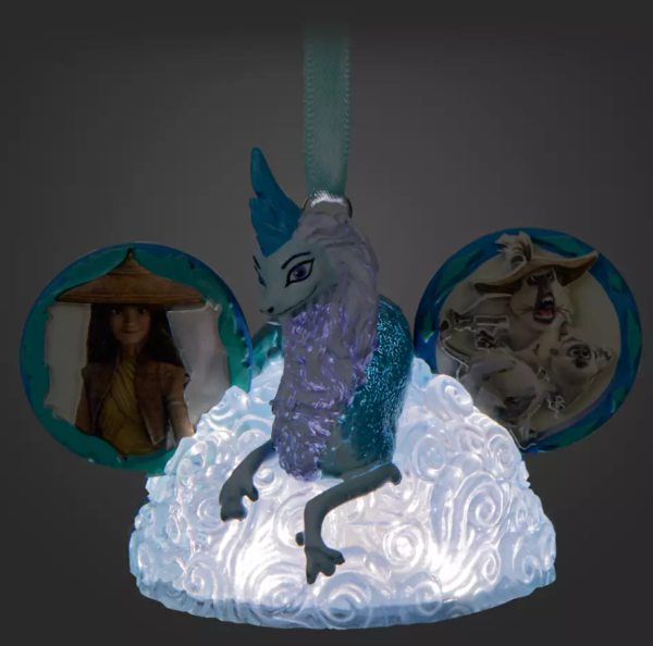 Raya and the Last Dragon Light-Up Living Magic Sketchbook Ear Hat Ornament | shopDisney