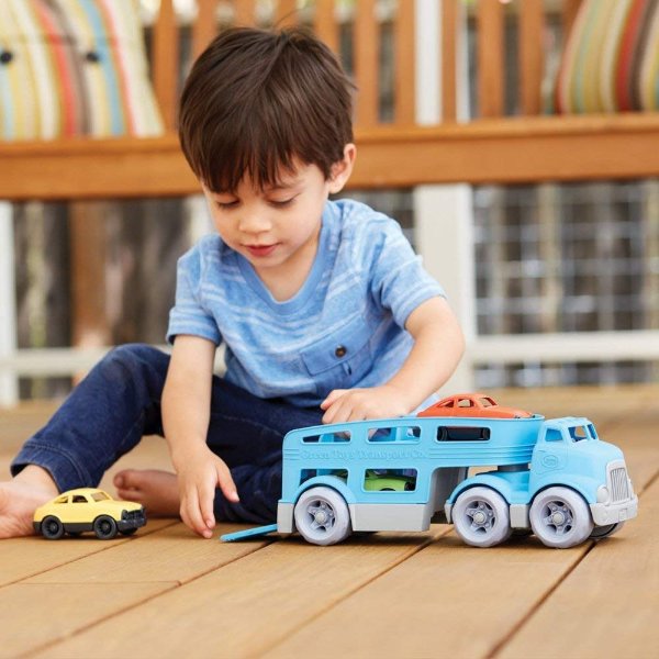 Car Carrier Vehicle Set Toy, Blue