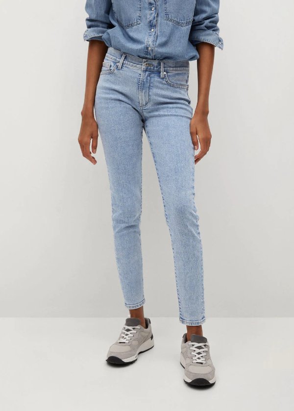 Elsa medium-waist skinny jeans - Women | OUTLET USA