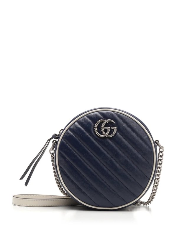 GG Marmont Mini Round Shoulder Bag