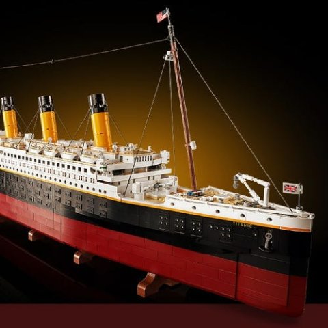补货：LEGO 泰坦尼克号10294 , 超大尺寸套装$679.99+价值$50赠品+2倍积分