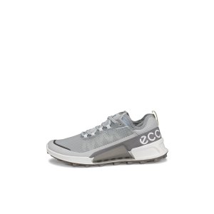 ECCOBIOM 2.1 LOW TEX 银灰色运动鞋