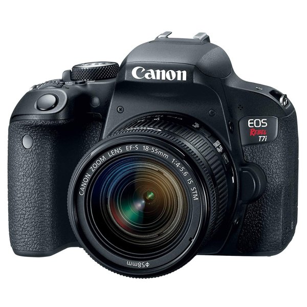 EOS Rebel T7i US 24.2 Digital SLR Camera with 3-Inch LCD