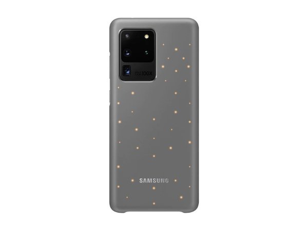 Galaxy S20 Ultra 5G LED Back cover Gray Mobile Accessories - EF-KG988CJEGUS | Samsung US