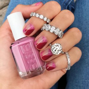 essie nail polish, pink diamond, rose pink nail polish, 0.46 fl. oz.