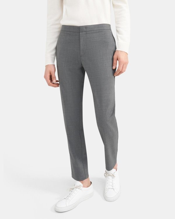 Tapered Pant in Stretch Wool