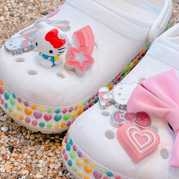 Hello Kitty 3D立体鞋花