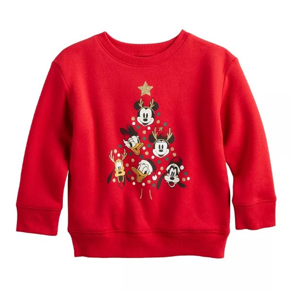 Disney's Mickey Mouse & Friends Girls 4-12 Graphic Pullover Sweatshirt by Jumping Beans®