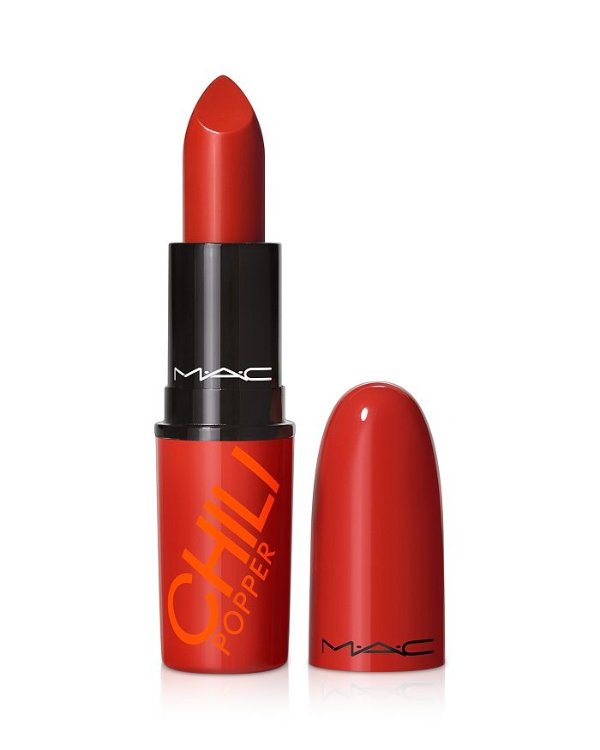 Chili's Crew Lustreglass Sheer Shine Lipstick - Chili Popper