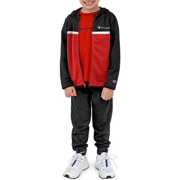 Toddler Boys' Active Hoodie, Joggers and T-Shirt Set - Sam's Club