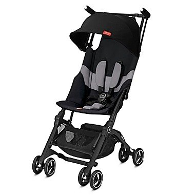 Pockit+ All Terrain Compact Stroller in Velvet Black | buybuy BABY