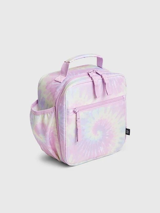 Kids Recycled Polyester Tie-Dye Print Lunchbag