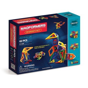 Magformers 磁力建筑拼片玩具62片