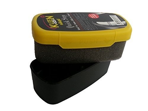 Kleen Shoes Quick Step : Instant Shoes Shine Sponge for all leather stuff and all leather colors : Great for home use and travel