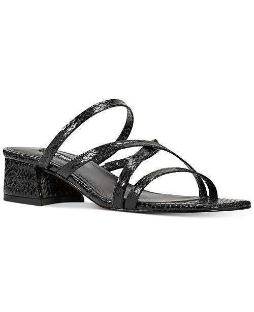 Remy Block-Heel Slide Sandals