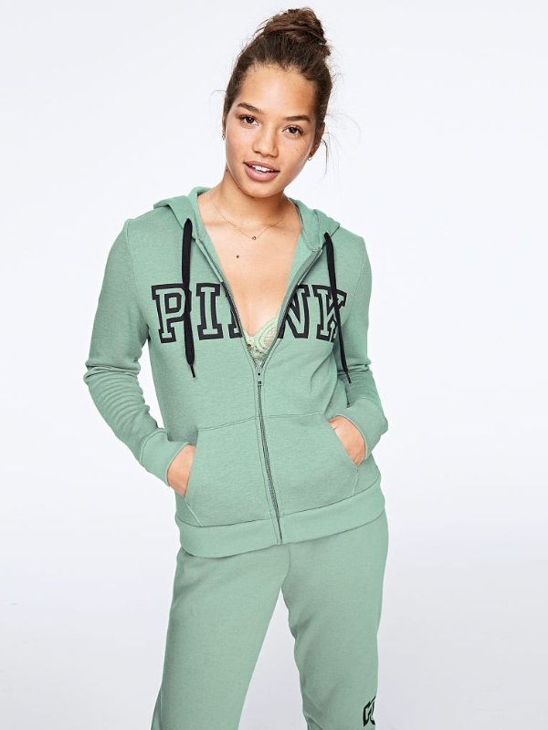 PINK Everyday Lounge Perfect Full-Zip