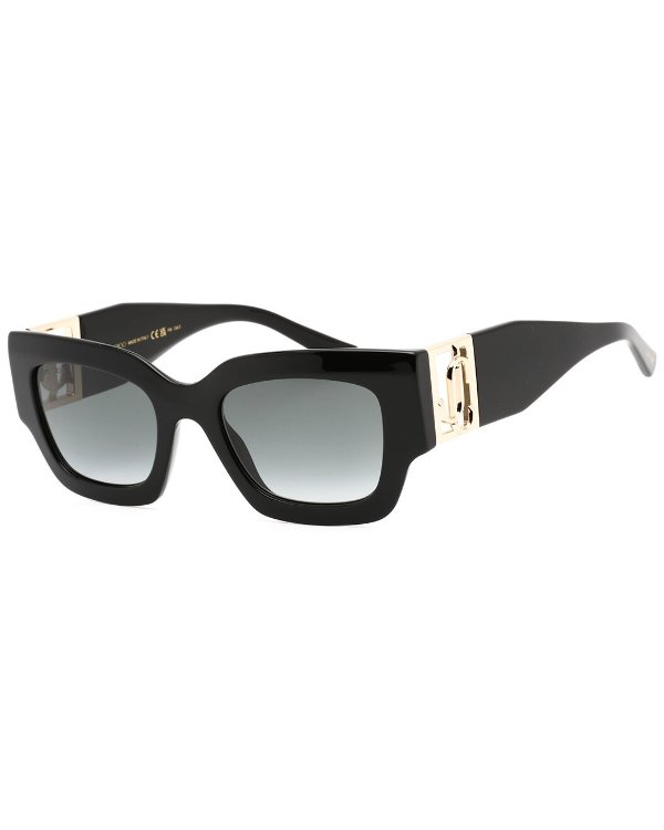 Women's NENA/S 51mm Sunglasses / Gilt
