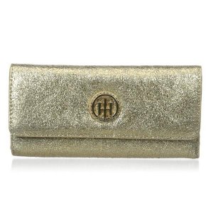 Tommy Hilfiger Metallic Flap Wallet