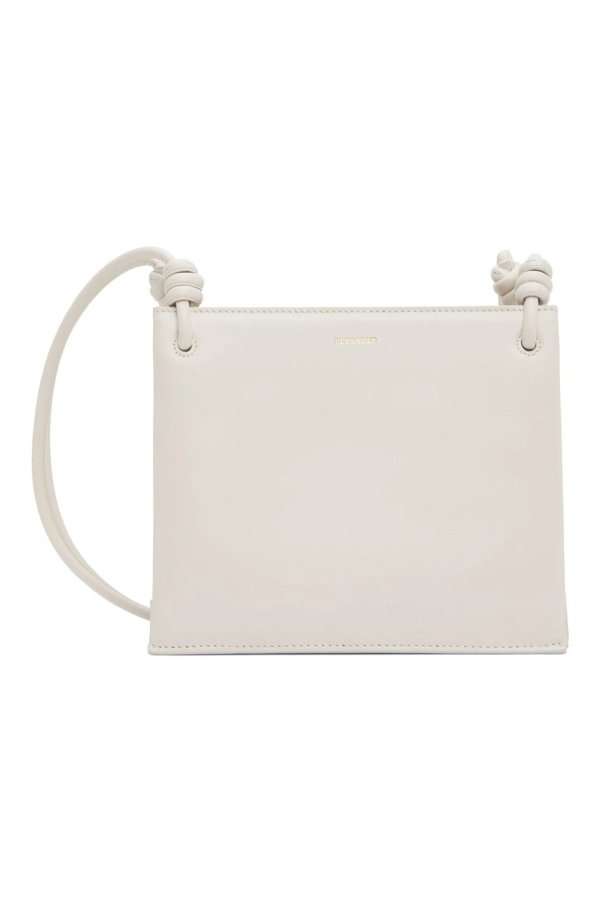 Off-White Calfskin Small Shoulder Bag