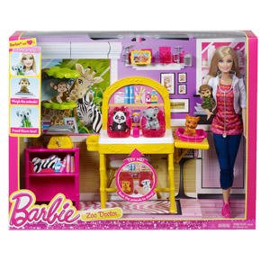 Barbie I Can Be Zoo Doctor Play Set 