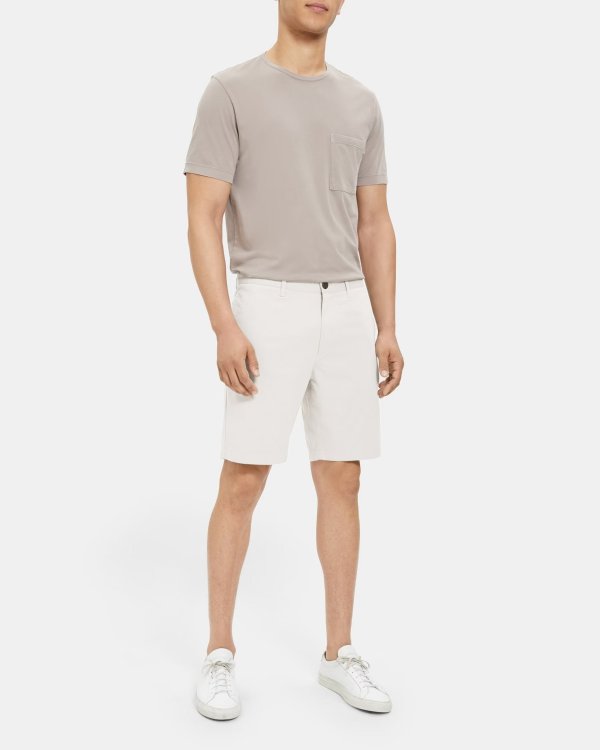 Classic-Fit Short in Cotton Twill