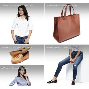 All American Classics Including Bags, Shoes, Apparel & More Items on Sale @ Gilt