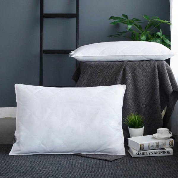 Washable Cotton Covered Silk Lined Pillow