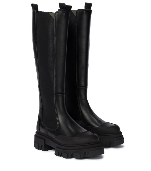 Exclusive to Mytheresa – Leather knee-high boots