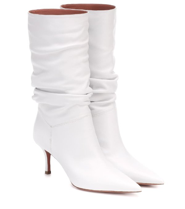 Ida 70 leather ankle boots