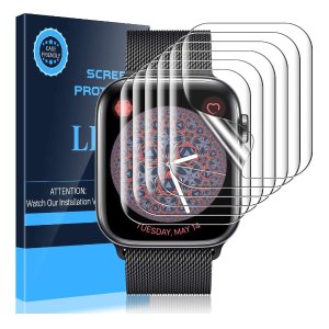 LK 6 Pack Screen Protector for Apple Watch Series 6/SE/Series 5/Series 4 40mm