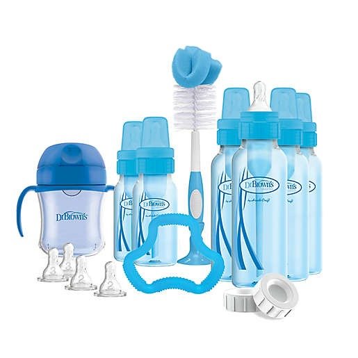 Dr. Brown's® 15-Piece Natural Flow Narrow Baby Bottle Gift Set | buybuy BABY