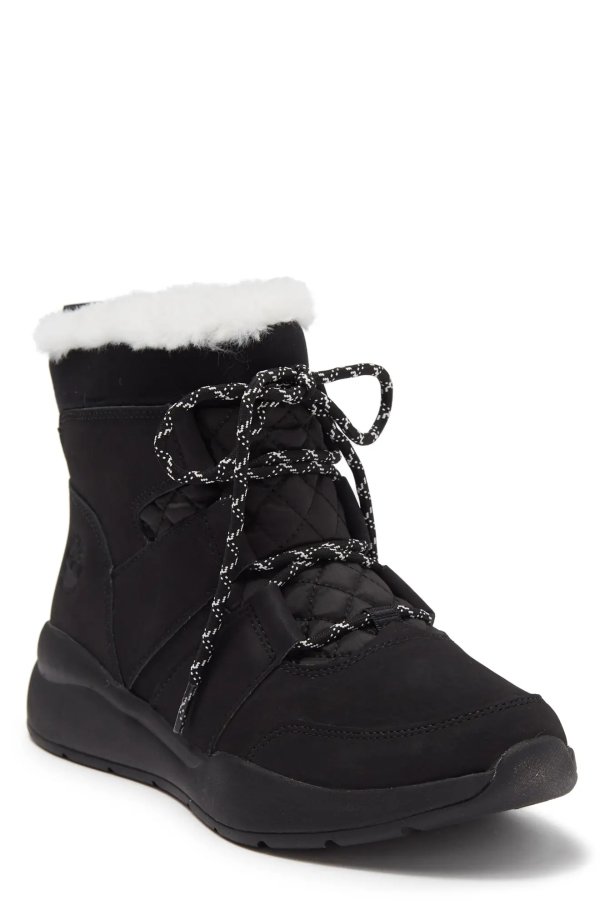 Boroughs Waterproof Faux Shearling Lined Winter Boot