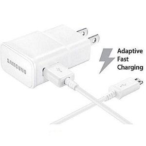 Samsung Fast Adaptive Wall Charger + 5 FT Cable (white)