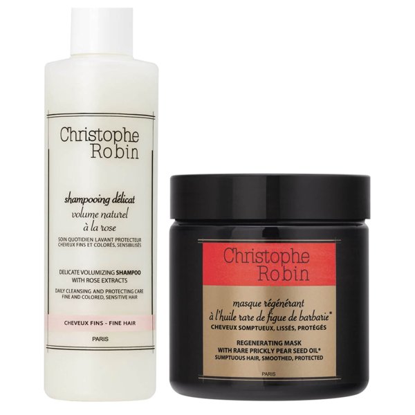 Regenerating Mask (250ml) and Delicate Volumizing Shampoo with Rose Extracts (250ml) (Worth £81.00)