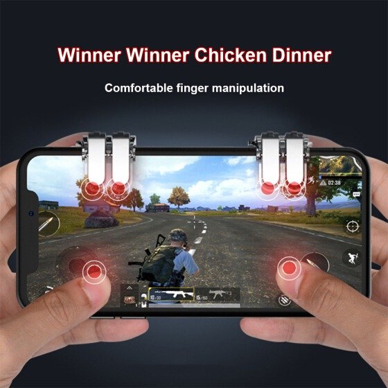 Gaming Trigger Fire Button Aim Key Smart phone Mobile Joysticks Game L1R1 PUBG Shooter Controller For PUBG