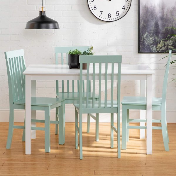 Modern Color Dining Room Table and Chair Set