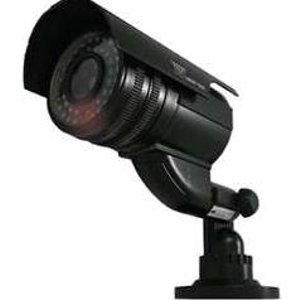 Night Owl Decoy Bullet Camera - Indoor/Outdoor, Flashing LED Light, No Wiring - DUM-BULLET-B
