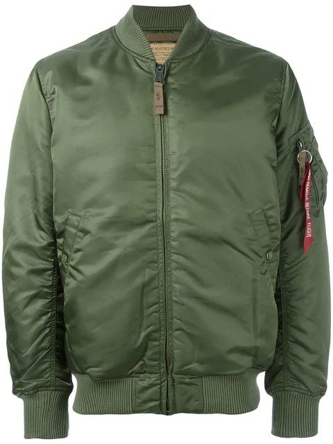 padded bomber jacket