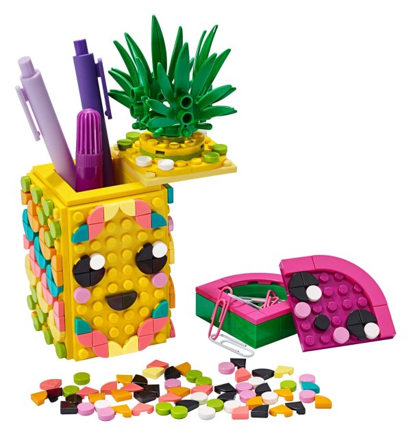 Pineapple Pencil Holder 41906 | LEGO® DOTS | Buy online at the Official LEGO® Shop US