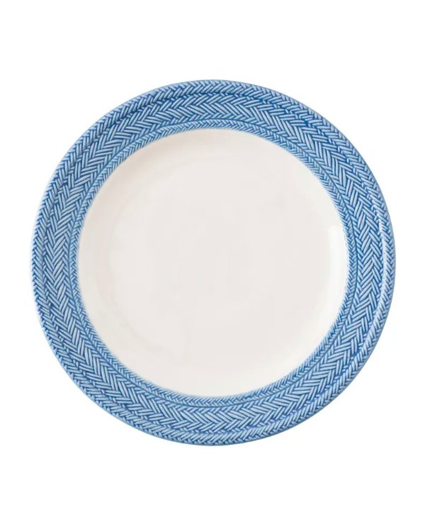 Le Panier White/Delft Blue Dinner Plate - 11"