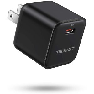 TECKNET Mini USB-C PD 20W 快充适配器