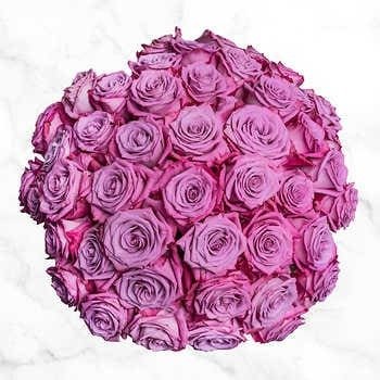 Valentine's Day Pre-Order 50-stem Lavender Roses