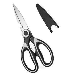 Tigeo Ultra Sharp Premium Heavy Duty Kitchen Shears and Multi Purpose Scissors