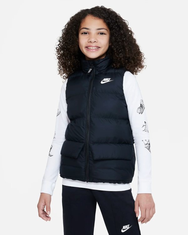 Sportswear Big Kids' Synthetic-Fill Vest..com