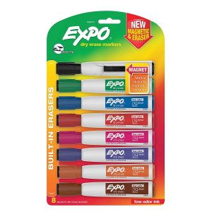 Expo 80078 Low Odor Dry Erase Markers
