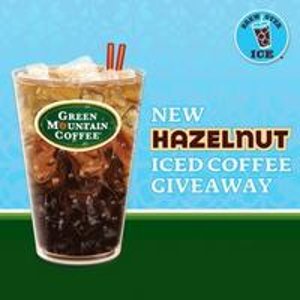 Green Mountain Coffee Hazelnut Ice Coffe sample