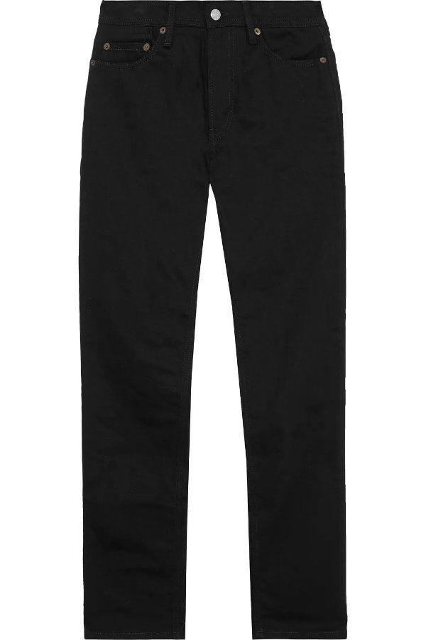 South mid-rise straight-leg jeans